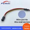 Ultra-Small 980nm 20mW Infrared Laser Module, 4x8mm, 5V Dot Point Laser Light Accessory