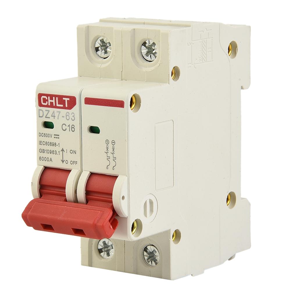 Circuit Breaker 2 Pole ABS/plastic Double MCB Fixed