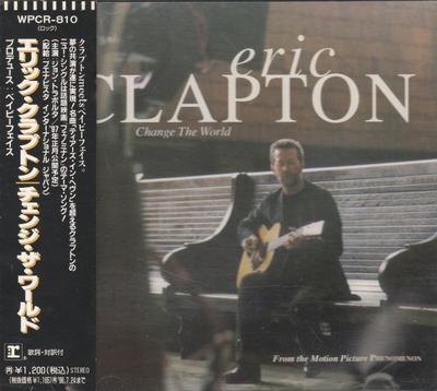CD ERIC CLAPTON - If I Could Change the World WPCR810 WEA Japan, Repr 1996 Japan Rock Used