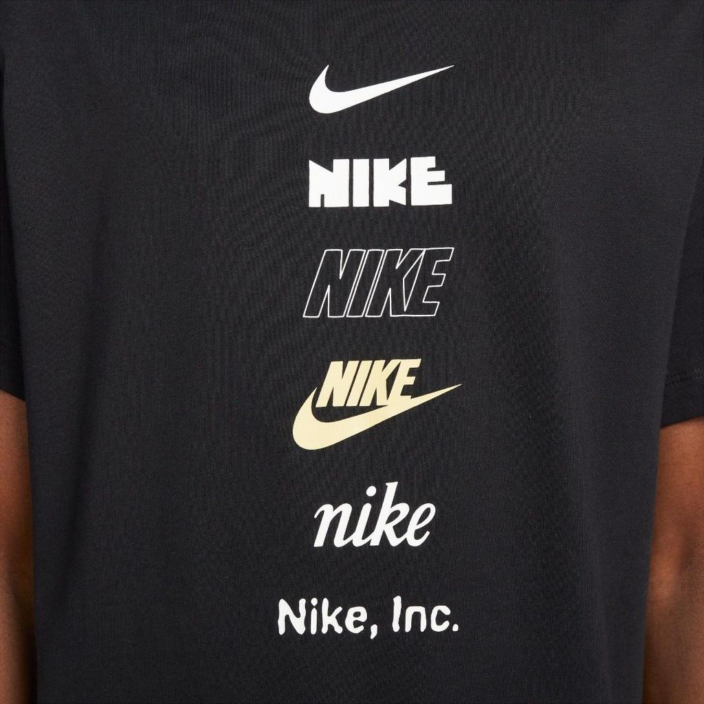 Nike T Shirts Men's Black Crew Neck Moderate Straight Fit DZ2875-010