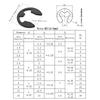 Metal E Clip Washer Circlip Retaining Ring Durable Portable External Retaining Ring Clip Circlip Washer