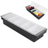 Seasoning Box with Lid Bar Condiment Holder Fruit Case Dispenser Milk Tea Shop Accessory5