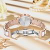 NIBOSI Woman Watch Stainless Steel Waterproof Luminous Elegant Ladies Wristwatch Luxury Diamond Dial Quartz Watch for Women