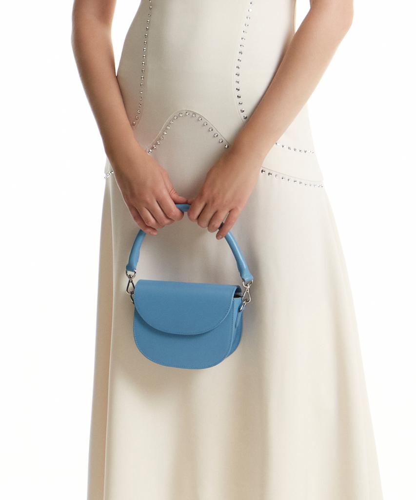 Latelee Studio Mini Saddle Bag / French Blue