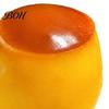 Pudding Squeeze Toy 1/2Pcs Stress Relief Crunchy Toy, Fake Caramel Sensory Simulated Dessert Fidget Gift for Adults Kids Ball
