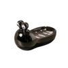 Creative Snail Ceramic Soap Dish with Water Filter for Bathroom