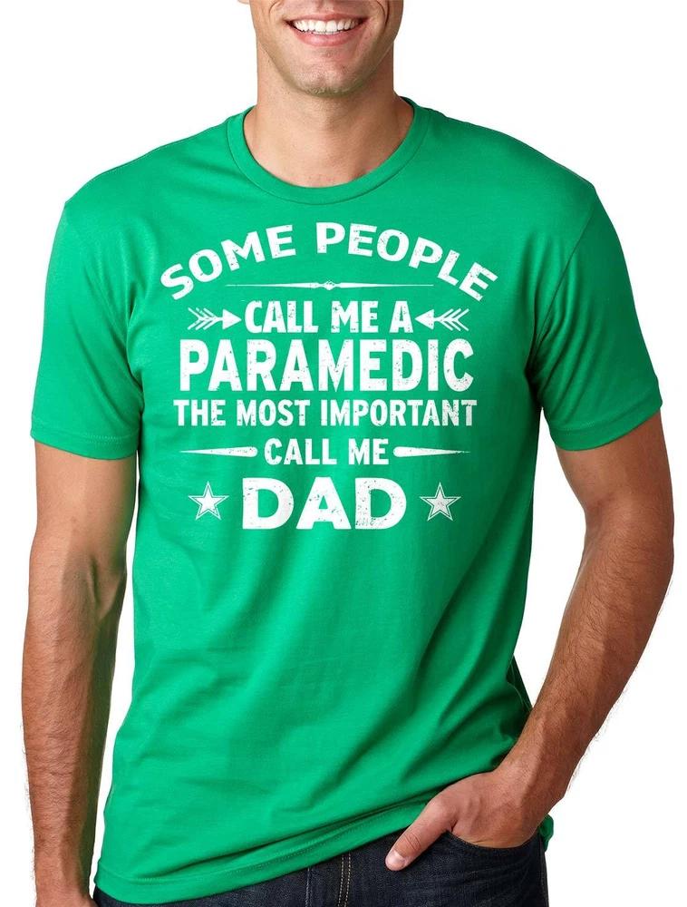 Paramedic Dad Father Tshirt gift for EMT paramedic dad Medical Hospital Tee M