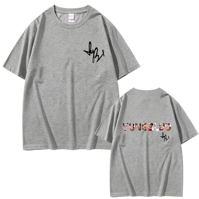 Rocker Yungblud Music Album Cover Graphic Tshirt Summer Unisex Women Fashion Retro Rock Streetwear Male Gothic Oversized T Shirts