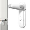 Door Lock for Kids No Drilling Universal Security Handle Latch Door Child Lock Safety Latch for Home Bedroom Living Room Kitchen