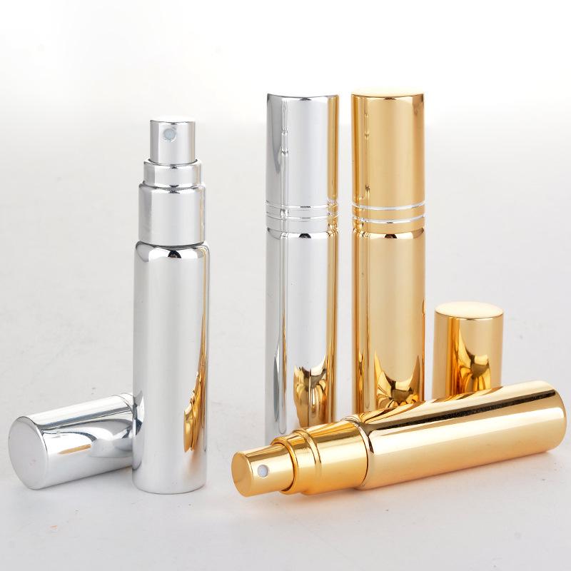 10ml λοσιόν υποεμφιάλωσης αρώματος ενυδατικό μπουκάλι σπρέι ηλεκτρολυτικό μπουκάλι σπρέι με γυάλινο σωλήνα UV