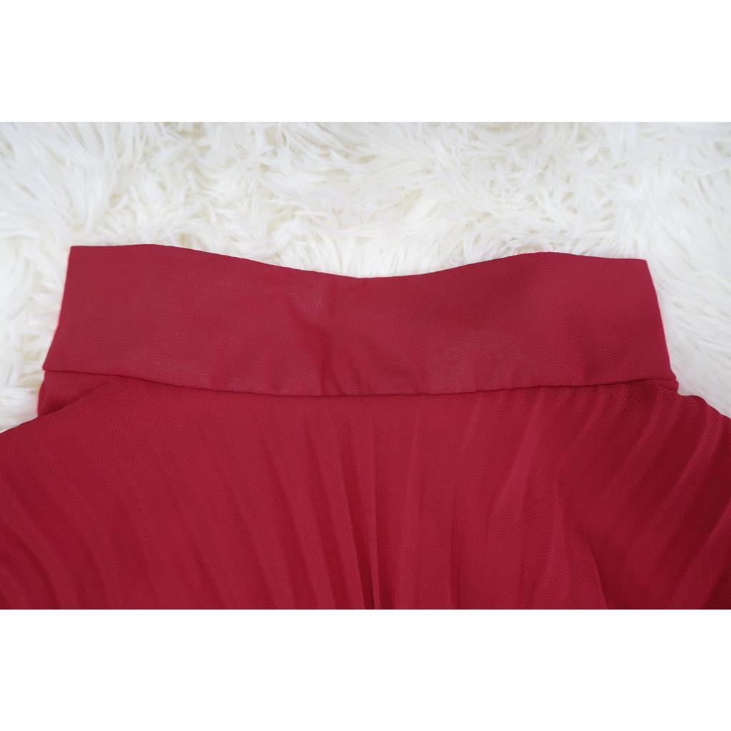 Women's Solid Color Batwing Sleeve Loose Chiffon Dress