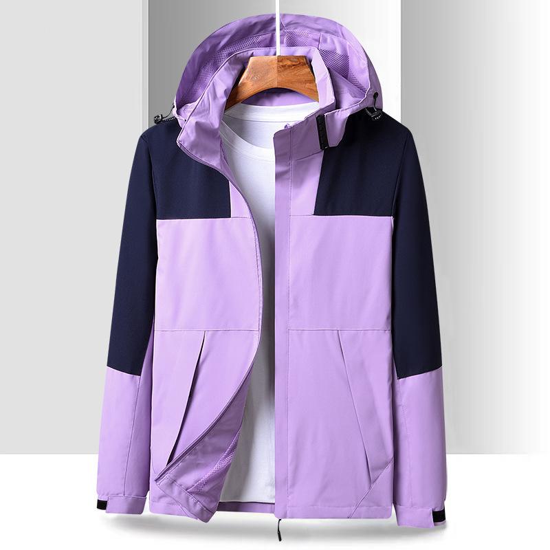 

Одношарова куртка для чоловіків та жінок, вітрозахисна, водовідштовхувальна та дихаюча спортивна куртка 5XL