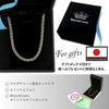 MAYA&CANA Men's Magnetic Necklace, 3mm Thick, Silver/Gold/Rainbow, 200MT Surgical Stainless Steel, 44-59cm Chain (Silver, 44cm)