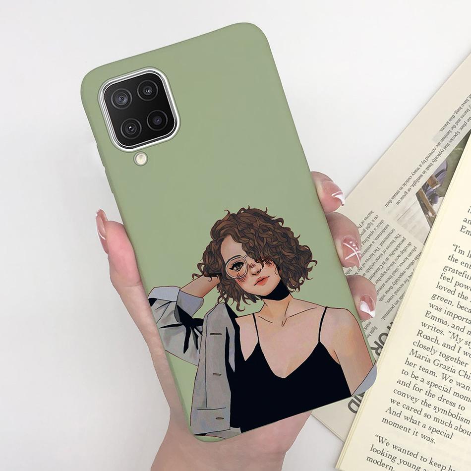 For Samsung Galaxy F22 6.4 inches Case Butterfly Soft Silicon Back Cover For Samsung Galaxy M32 SM-M325FV New Fashion Phone Bags