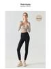 Women's Long Sleeve Yoga Top with Fixed Cups - Autumn/Winter Pilates Fitness Wearing Apparel