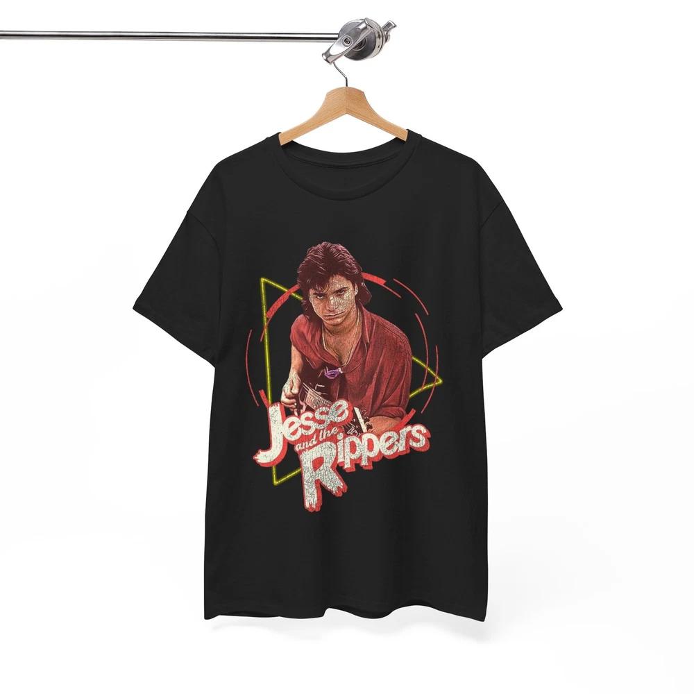 Унисекс Футболка Jesse And The Rippers, Поддельная Футболка Группы, Одежда Поп-Культуры Музыка XXXL