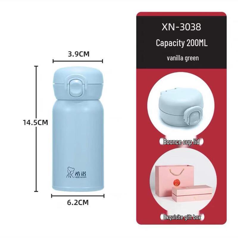 Heenoor Portable Pop-up Lid Insulated Tumbler