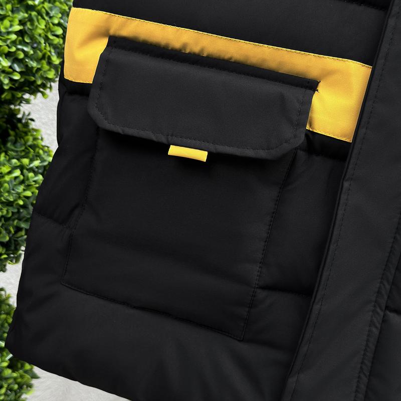 Warm Sleeveless Parka Man Waistcoat Fashion Plus Size Male Coat Hooded Casual Zipper Thick Winter Men's Vest