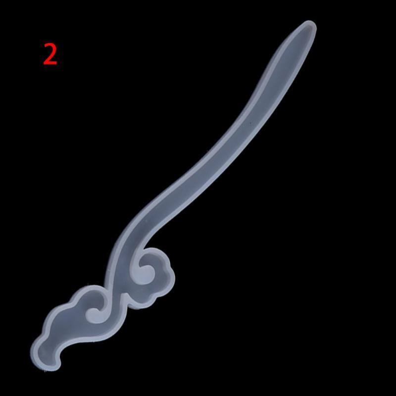 Butterfly Dragonfly Hairpin Molds Hair Stick Silicone Molds Headdress Hair Pin Epoxy Resin Casting Mold Jewelry Making DIY Craft