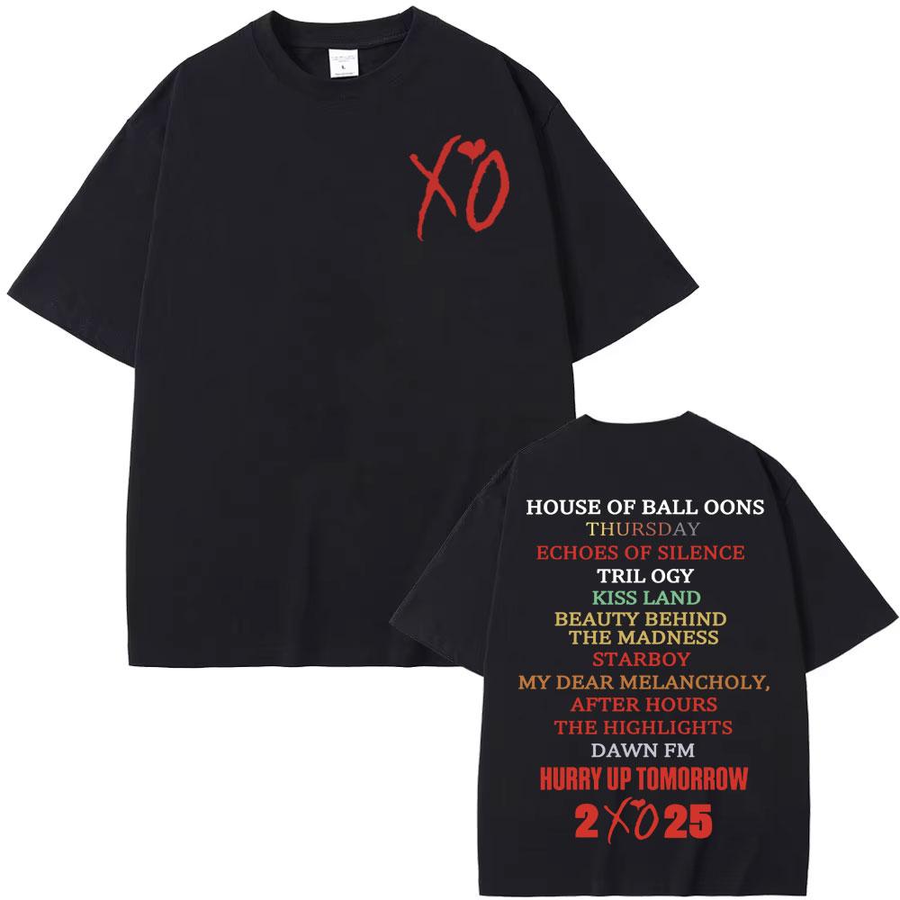 

Taylor Wind After Hours Album Unisexs and Womens Retro HipHop Gothic Style Casual Cotton TShirts for Streetwear XL