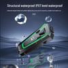A1 Bluetooth Full Face Helmet Earphones, Waterproof Noise-Cancelling Motorcycle Intercom