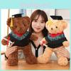 Bear Drteddy Plush Toy Cartoon Stuffed Animal Doll Decoration Graduation Gift