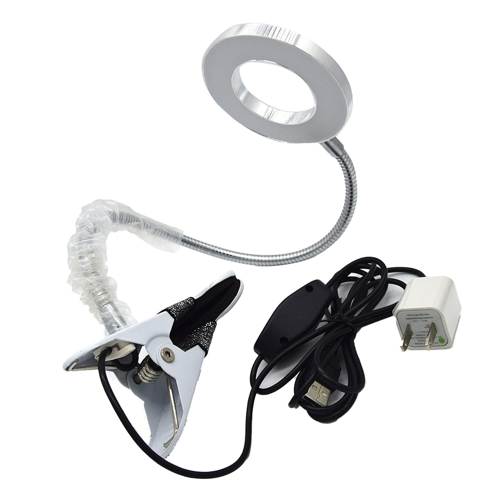 

Светодиодная лампа USB складная 2-цветная гибкая защита глаз портативная клипса лампа для салона красоты