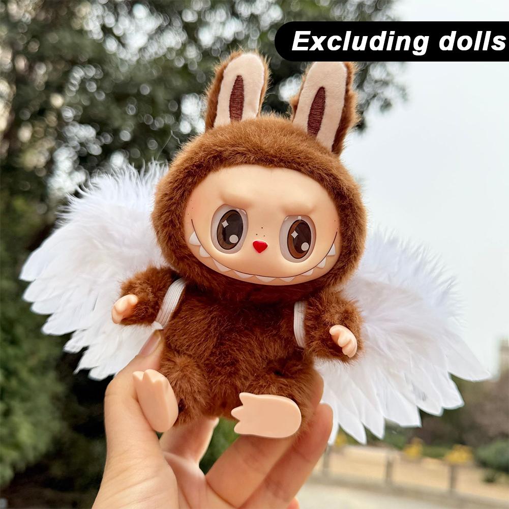 

Для одежды для кукол 17 см Модная одежда Крылья Одежда для кукол Сочетание цветов Платья Аксессуары для кукол Милое украшение Маленькая одежда 05#