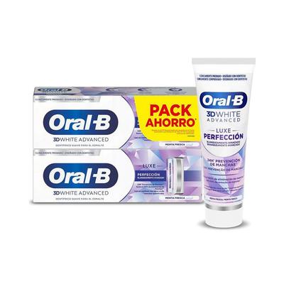 Toothpastes Toothpaste 3D WHITE LUXE PERFECTION 2 X 75 Ml
