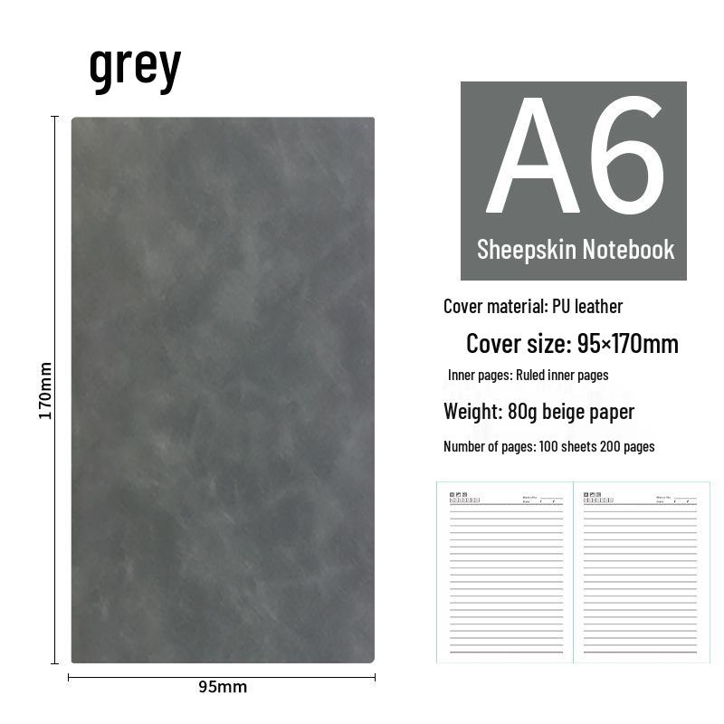 High-End Soft Leather Business Notebook with Magnetic Buckle and Custom Logo - Ideal Gift Set