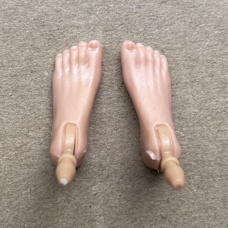 Universal 1/6 Doll Hands DIY Doll Decors Fashion Gesture Doll Hands Feet Accessories White Beige Color Doll Parts Girl Gifts Toy