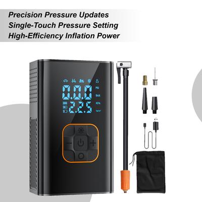 Tire Air Pump Portable Rechargeable 150PSI Tire Inflator Air Compressor With Digital Display For Auto Truck SUV Bike Motorcycle