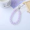 Candy Color Beaded Earphone Pendant - DIY Jewelry Accessories with Acrylic Beads for Phone and Bag Chains