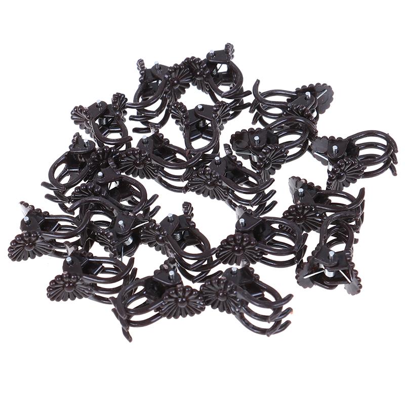 20Pcs Plant Support Clips Garden Clips Flower Orchid Stem Clips Vine Support