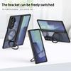 Applicable à l'étui de téléphone portable Samsung fold1 axe central charnière aspiration magnétique rotatif 111 support charge sans fil housse de protection fold1