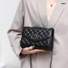 All-match New Genuine Leather Small Fragrance Diamond Chain Bag Fashionable Shoulder Bag Crossbody Bag