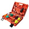 14Pcs Car Radiator Pump Pressure Tester Kit Automotive Cool System Pressure Leak Tester Tool For Water Tank Leakage Detection