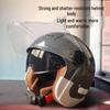 3C Certified Unisex Winter Warm Electric Vehicle Helmet with HD Anti-fog Visor