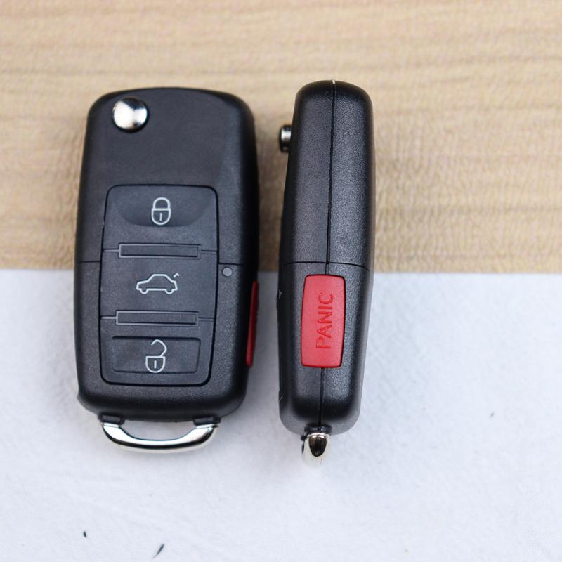 Car Key Fob Case Shell Housing For Volkswagen/Vw Jetta Golf Passat Beetle Skoda Seat Polo B5