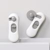 1 Set Baby-Sicherheitsschloss, stanzfrei, selbstklebend, drehbar, für Baby-Proofing, Schrank, Kühlschrank, Sicherheitsriegel, Heimversorgung