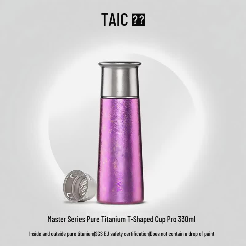 TAIC Pure Titanium Insulated T-Cup with Tea Infuser