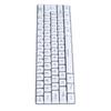 61 Keys Gaming Keyboard 2.4G Bluetooth Wired 3 Modes Keyboard RGB Backlit Membrane Keyboard for Home Dormitory Office