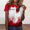 Summer Women's T-Shirt Graphic Print Casual Short Sleeve Tee Street Fashion Crew Neck T-Shirt Female Oversized Clothing Pullover