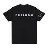 Freedom Tee American Charlie Kirk Tshirt High Quality Cotton Female Male Tshirts Streetwear America American Fashion T Shirts