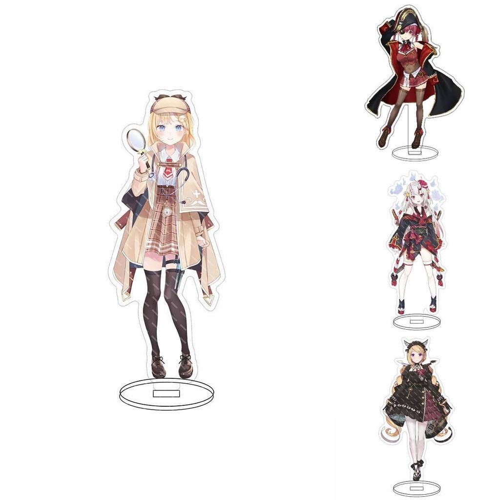 Hololive Vtuber Stand Figure Unique Acrylic Ornaments For Home Decor