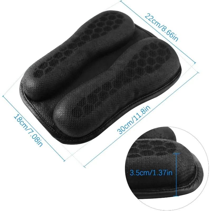 Motorcycle Seat Cushion 3D Honeycomb Anti-slip Motorcycle Gel Seat Cushion Moto Pressure Relief Ride Seat Pad Moto Accessories