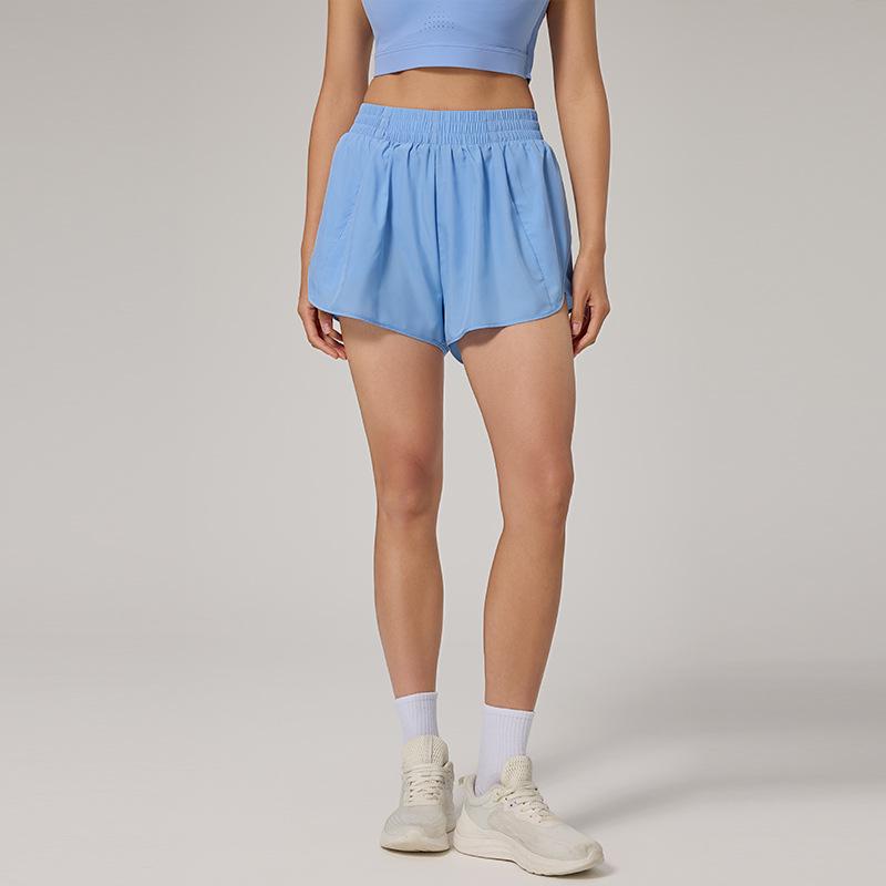 

Женские быстросохнущие шорты для бега и велоспорта - Легкие, прохладные и повседневные для йоги, спорта или поездок на работу XL baby голубой