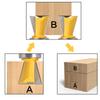 8 Handle Imitation Dovetail Woodworking Milling Cutter Bearing Dovetail Cutter Slotting Cutter Beehive Cutter Tenon Cutter Woodworking Puzzle Cutter