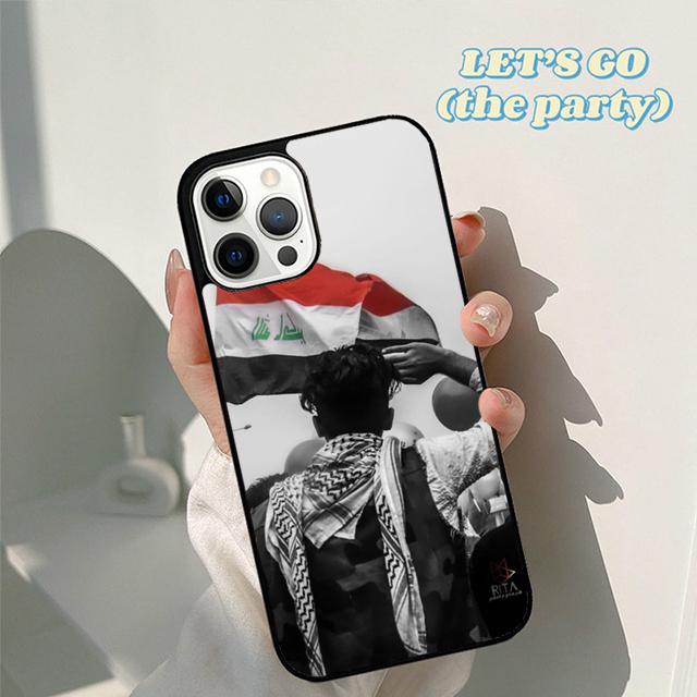 

Autumu Iraqi Iraq National Flag Phone Case Cover for iPhone 17 Air 16 16e 15 12 11 13 14 Pro Max Apple Plus Coque iPhone 13