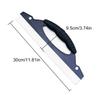 Soft Silicone Car Window Hand Squeegee Nonscratch Auto Glass Water Wiper Drying Scraping Cleaner Scraper Tool